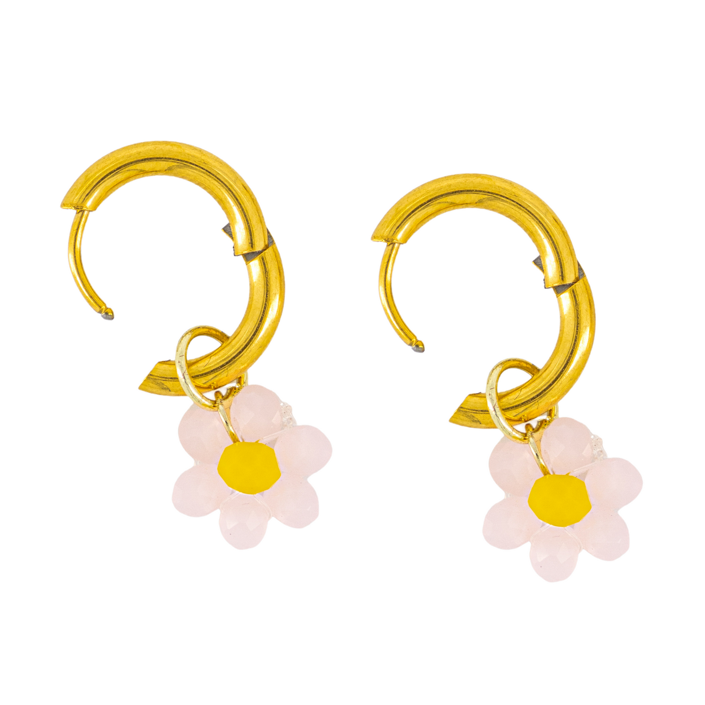 Le Fleur Rose Clair Earrings