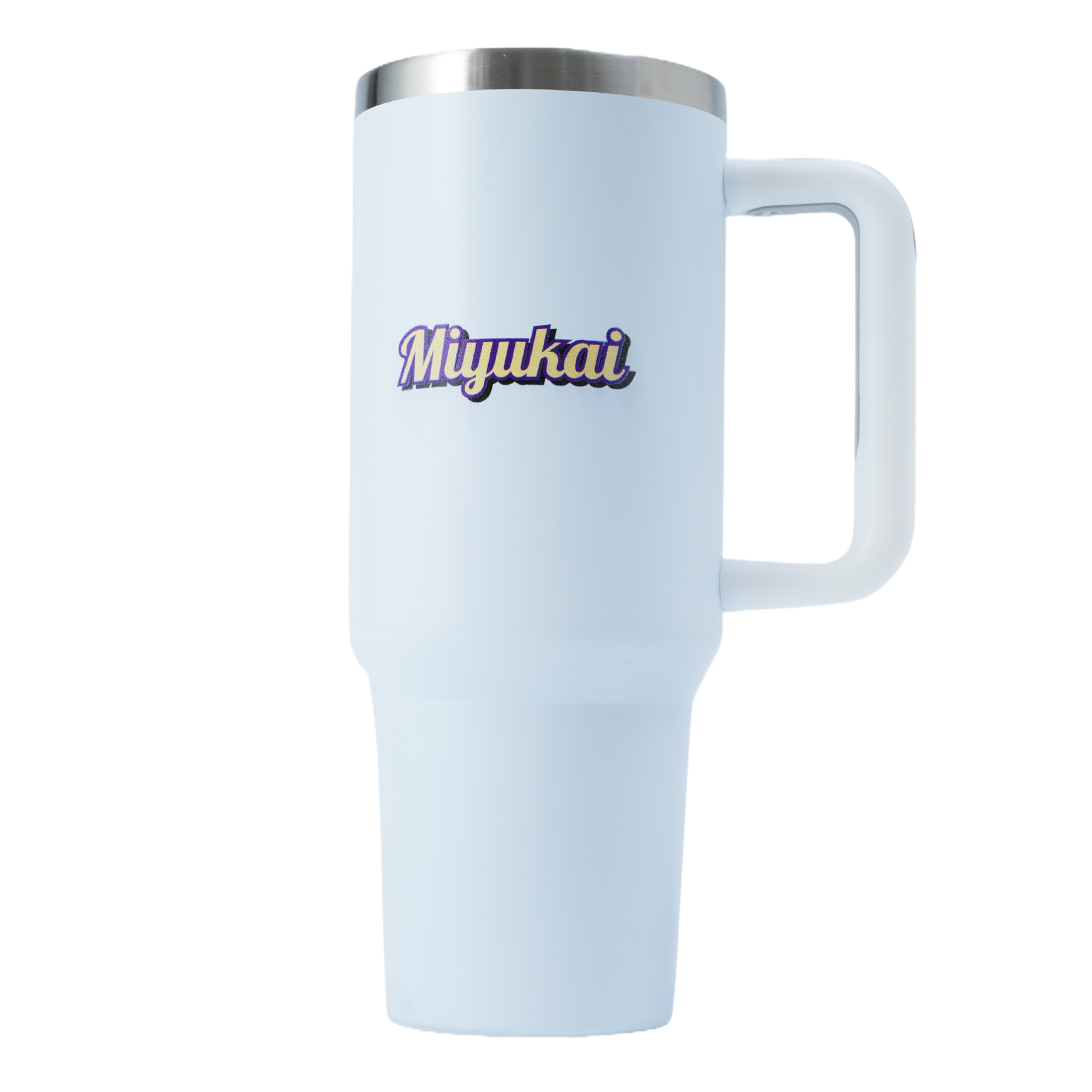 Miyukai 1.2L Thermal Mug – Vacuum Insulated Steel Water Bottle with Handle