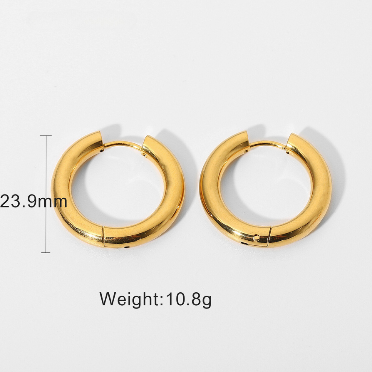 Radiant  Hoop Earrings