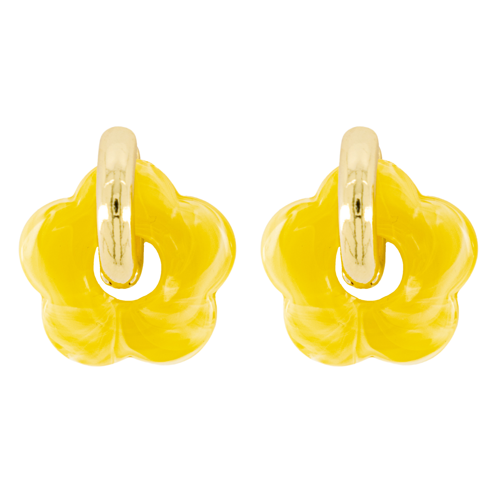 Le Fleur Jaune Earrings