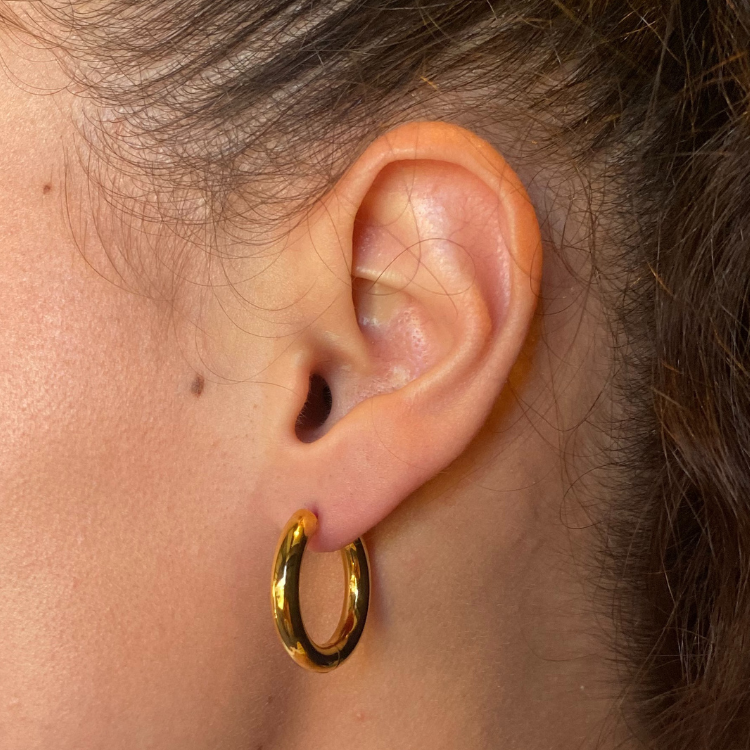 Radiant  Hoop Earrings