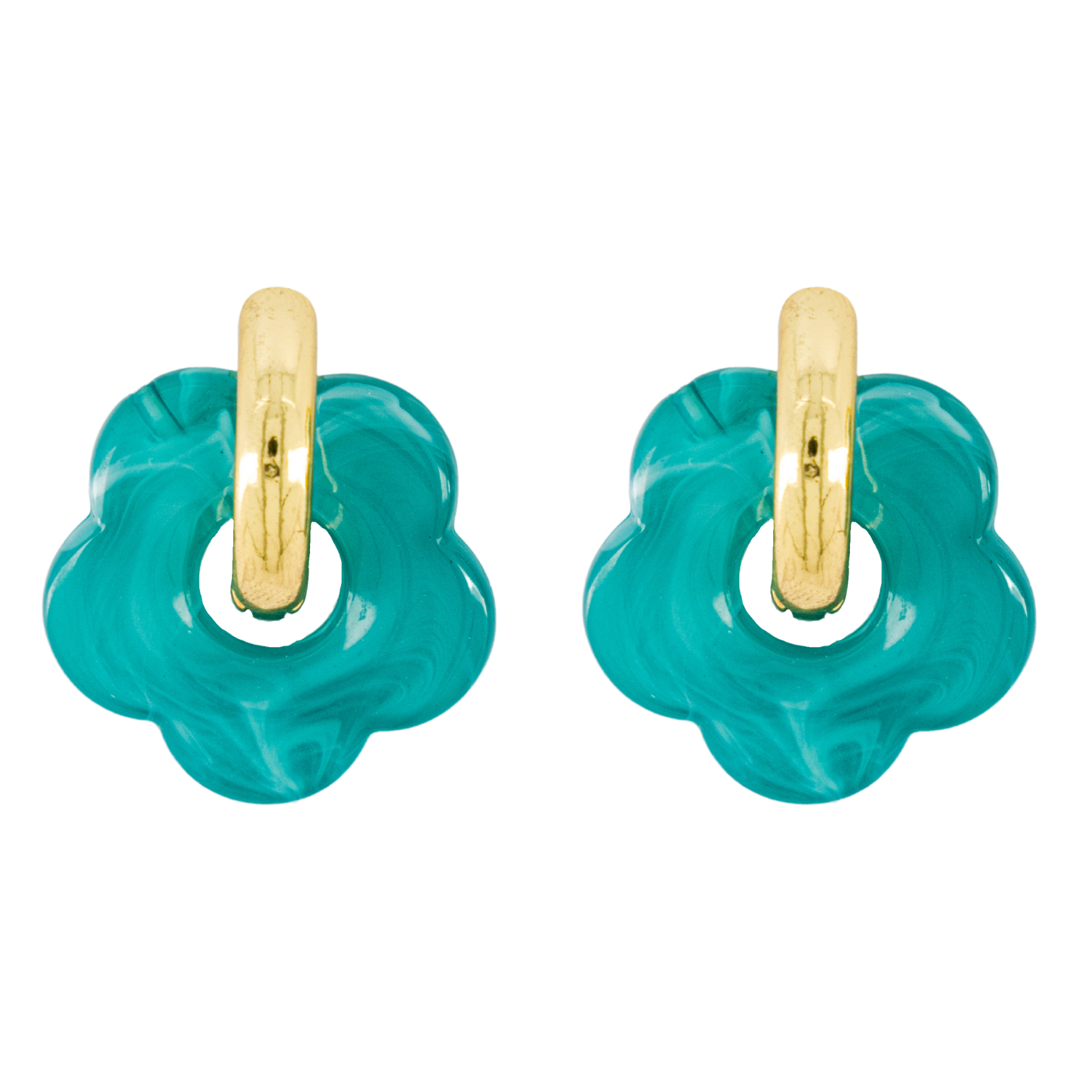 Le Fleur Bleue Earrings