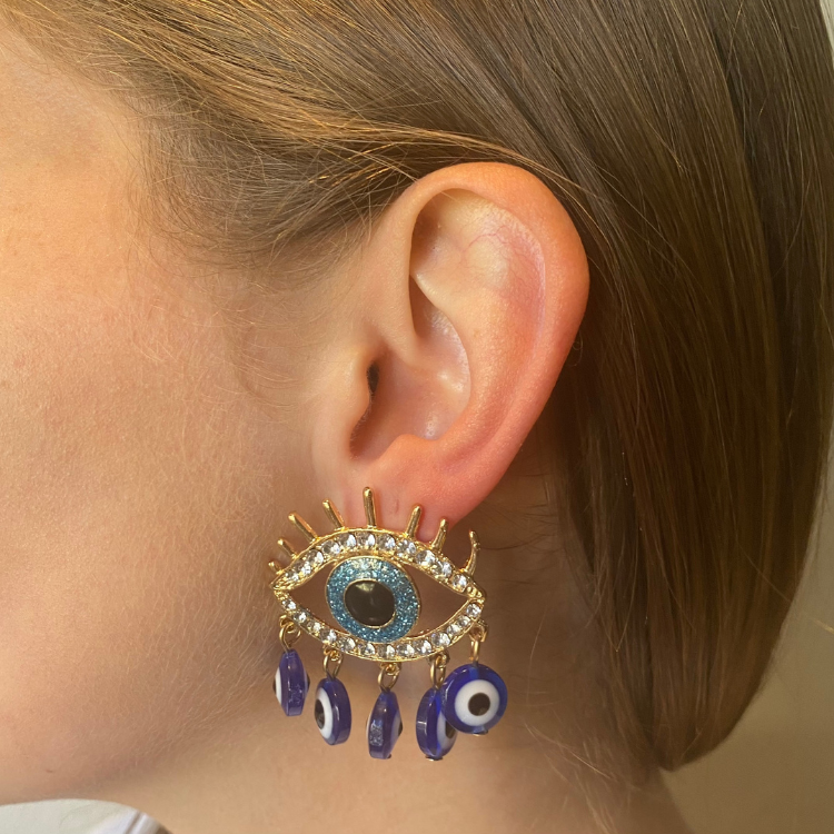 Sparkling Gaze Earrings