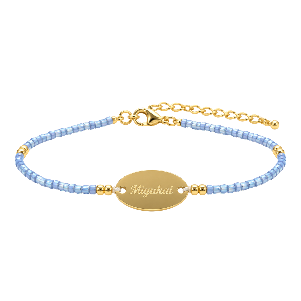 The Gold-Disc Miyukai Signature Bracelet