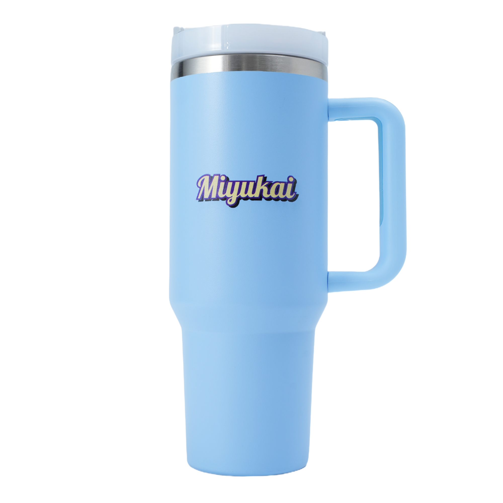 Miyukai 1.2L Thermal Mug – Vacuum Insulated Steel Water Bottle with Handle