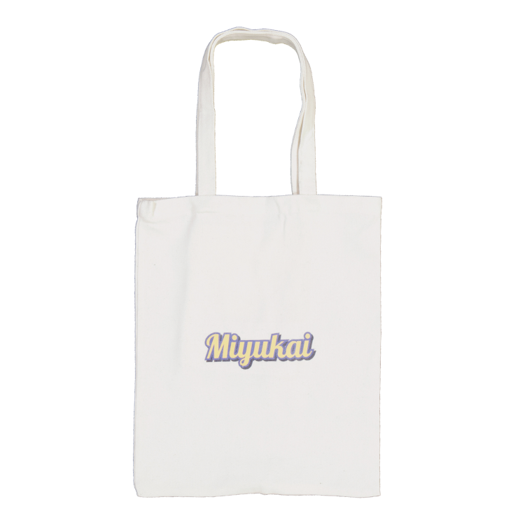 Cream Miyukai Cotton Tote - Internal pocket