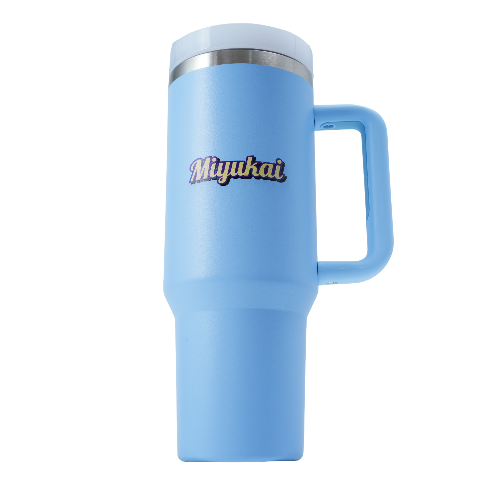 Miyukai 1.2L Thermal Mug – Vacuum Insulated Steel Water Bottle with Handle