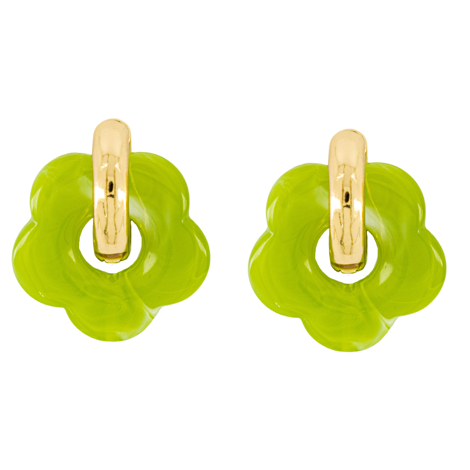 Le Fleur Vert Clair Earrings