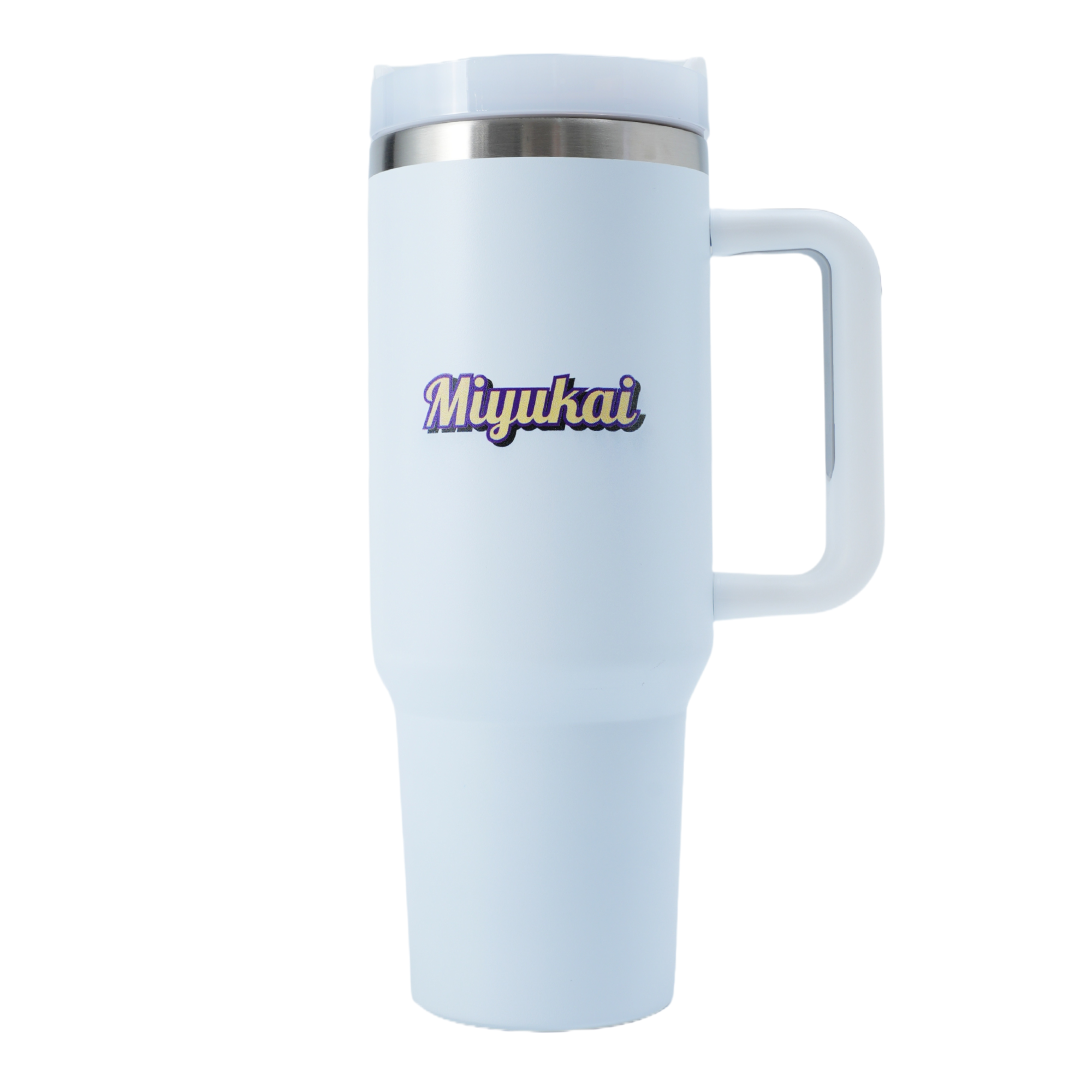 Miyukai 1.2L Thermal Mug – Vacuum Insulated Steel Water Bottle with Handle
