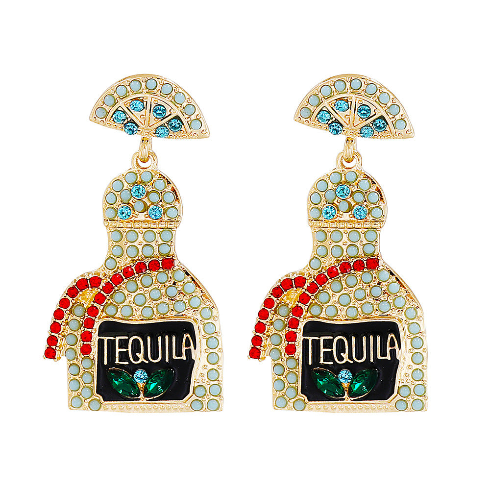 Mint Tequila Earrings