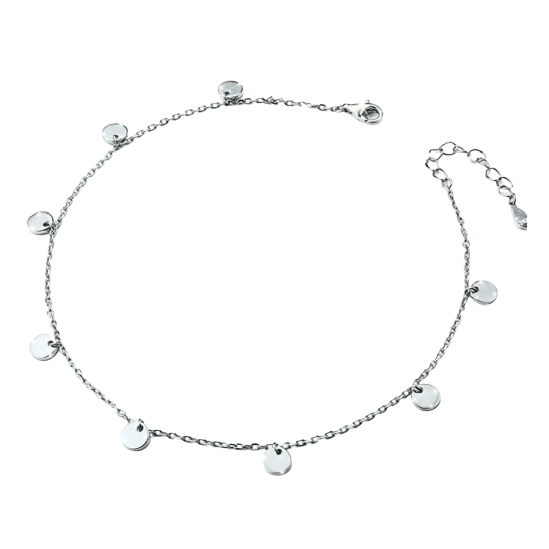 Minimalist Disc Anklet