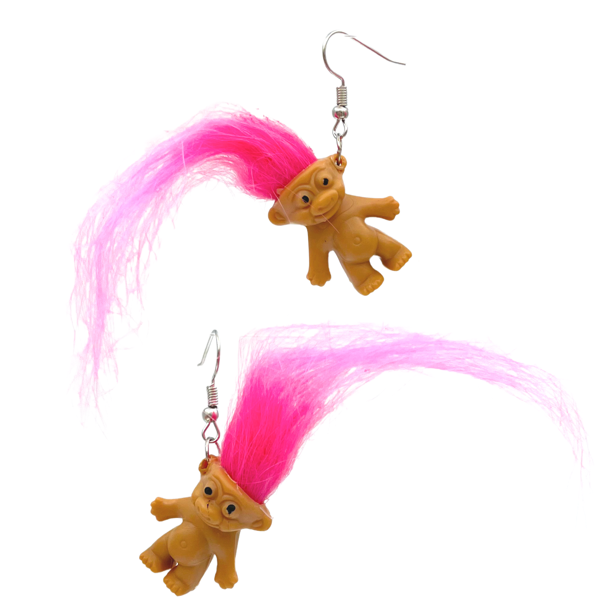 Troll Doll Earrings