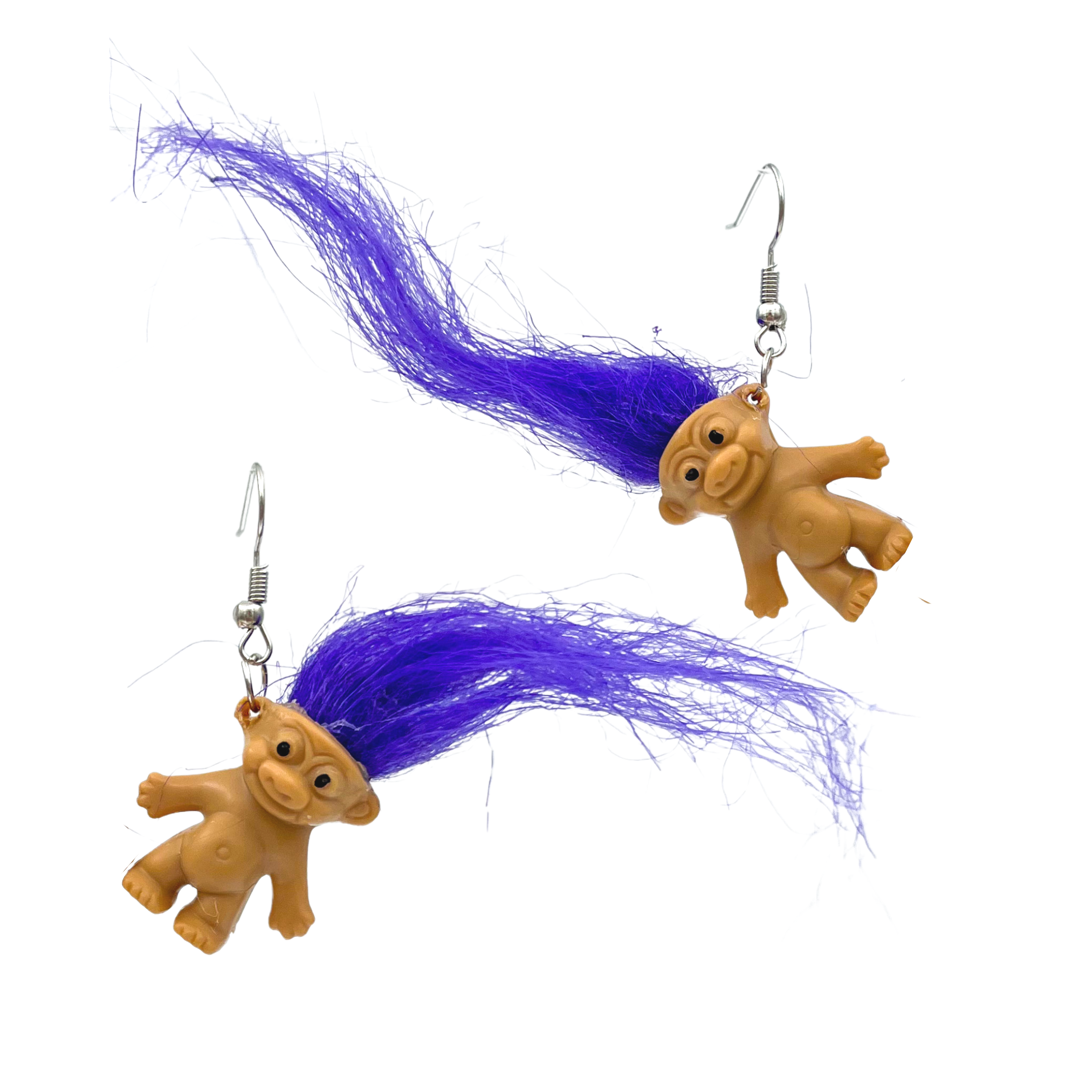 Troll Doll Earrings