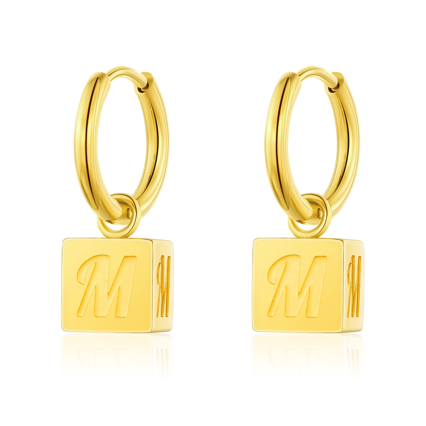 Miyukai Signature Cube Earrings