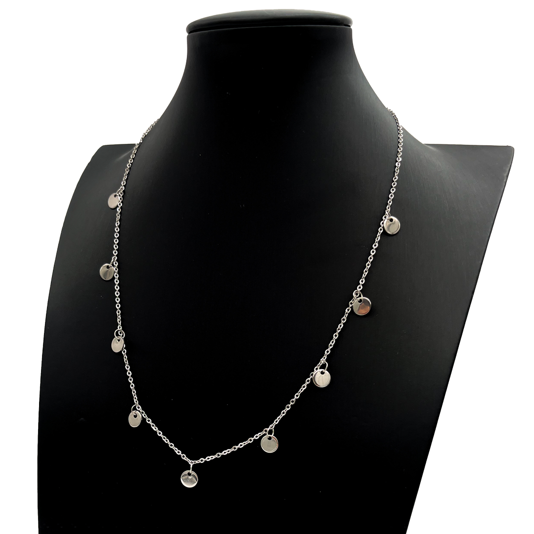 Minimalist Disc Necklace